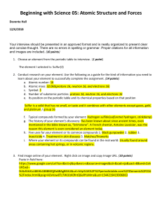 Sulfur Element Interview: Atomic Structure & Uses