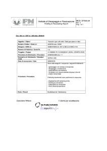 cleanliness report Seal gas drain leakage