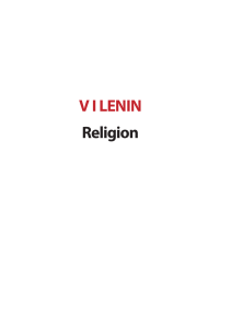 lenin religion