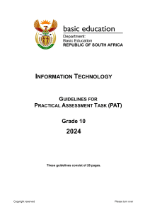 Gr 10 PAT IT Learner Guide 2024 Eng