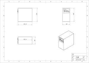 VDF Unit Technical Drawing