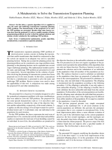 A Metaheuristic to Solve the Transmission Expansion Planning