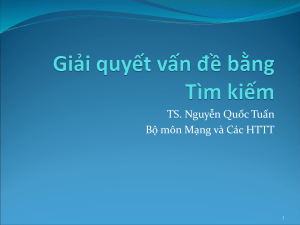 Chuong 1 Giaiquyetbaitoanbang Tim kiem