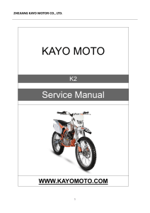 KAYO K2 Service Manual