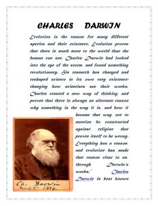 CHARLES     DARWIN