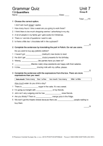 Focus 2 2ed Grammar Quiz Unit7.5 