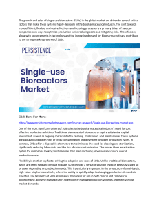 Single-use Bioreactors Market