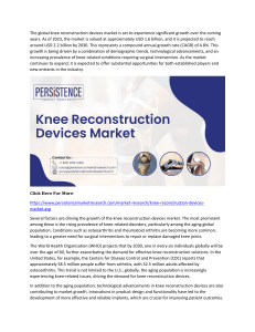 Knee Reconstruction Devices Market