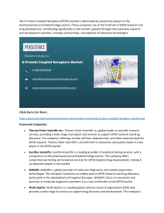 G-Protein Coupled Receptors (GPCRs) market