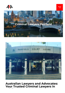 criminal lawyers fairfield