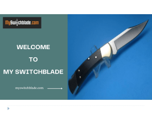 Choose the top 3 Automatic knives from MySwitchblade