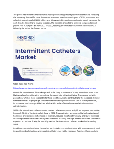 Intermittent Catheters Market 