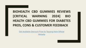 BioHealth CBD Gummies Reviews