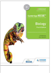 Cambridge IGCSE Biology Textbook, Fourth Edition