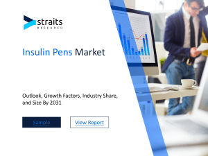 Insulin Pens Market: Understanding Current Trends, Growth Factors, and Strategic Opportunities, Forecast by 2031