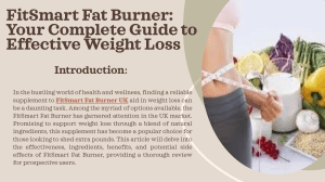 FitSmart Fat Burner