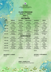 SHS-Class-Program