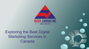 Canada’s Best Digital Marketing Services  