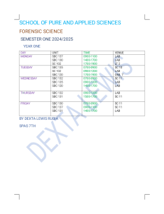 FORENSIC TT Phoenix