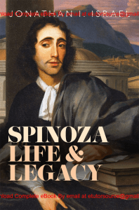 EBook For Spinoza, Life and Legacy 1st Edition By Prof Jonathan  Israel