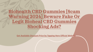 Biohealth CBD Gummies