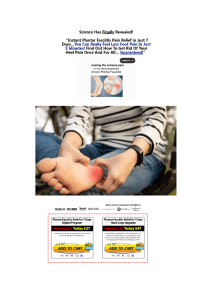 Plantar Fasciitis Relief In 7 Days PDF Download by Rick Kaselj