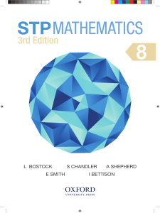 STP Mathematics 8-3rd-Student’s Book