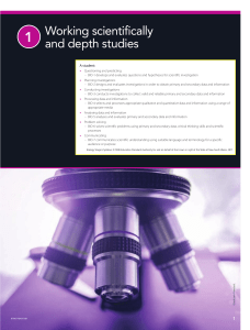 Year 11 Biology in Focus