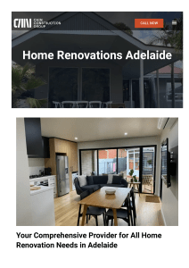 Home Renovations Adelaide