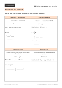 Unit 2.2 Substituting-into-formulas