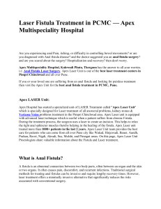 Laser Fistula Treatment in PCMC — Apex Multispeciality Hospital.edited