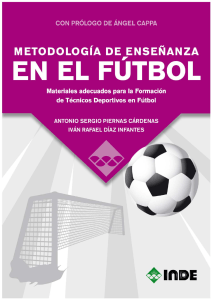 METODOLOGÍA DE ENSEÑANZA EN EL FÚTBOL (original)