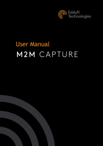 M2M CAPTURE User Manual