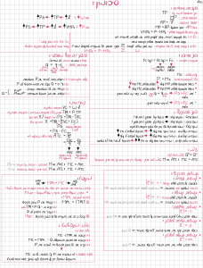 Microeconomics Lecture Notes: Production, Costs, Market Structures