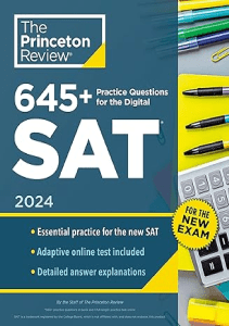 BEST BOOK 645 Practice Questions for the Digital SAT 2024 Book  Online Practice 2024  