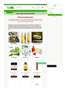 Ayurveda Products Sydney