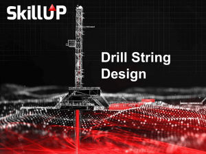 Drill string design 