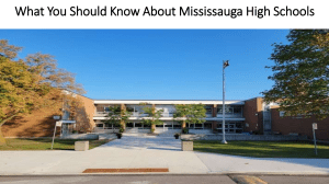 What You Should Know About Mississauga High Schools