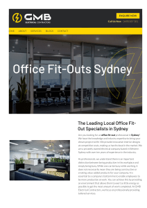 Office Fit Outs Sydney