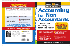 Wayne Label Accounting for Non Accountants The Fast and Easy Way (1)