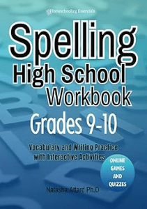 BEST BOOK Spelling High School Workbook Grades 9 10 Vocabulary and Writing Practice with 