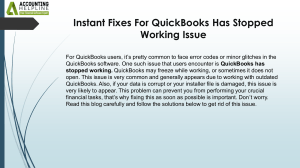 Essential solutions for When QuickBooks Won't Open