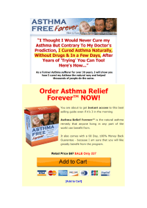 Asthma Free Forever™ PDF eBook Download by Jerry Ericson