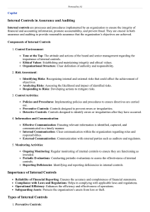 10 Internal Controls