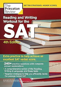 AMAZING BOOK Reading and Writing Workout for the SAT 4th Edition College Test Preparation 