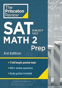 READ Princeton Review SAT Subject Test Math 2 Prep 3rd Edition 3 Practice Tests  Content 