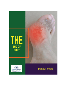 The End of Gout™ PDF eBook Download by Shelly Manning