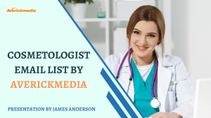 Cosmetologist Email List By Averickmedia