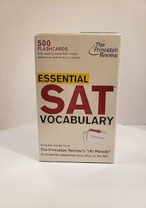 THE BOOK Essential SAT Vocabulary flashcards  500 Flashcards with Need to Know SAT Words 