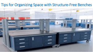 Tips for Organizing Space with Structure-Free Benches